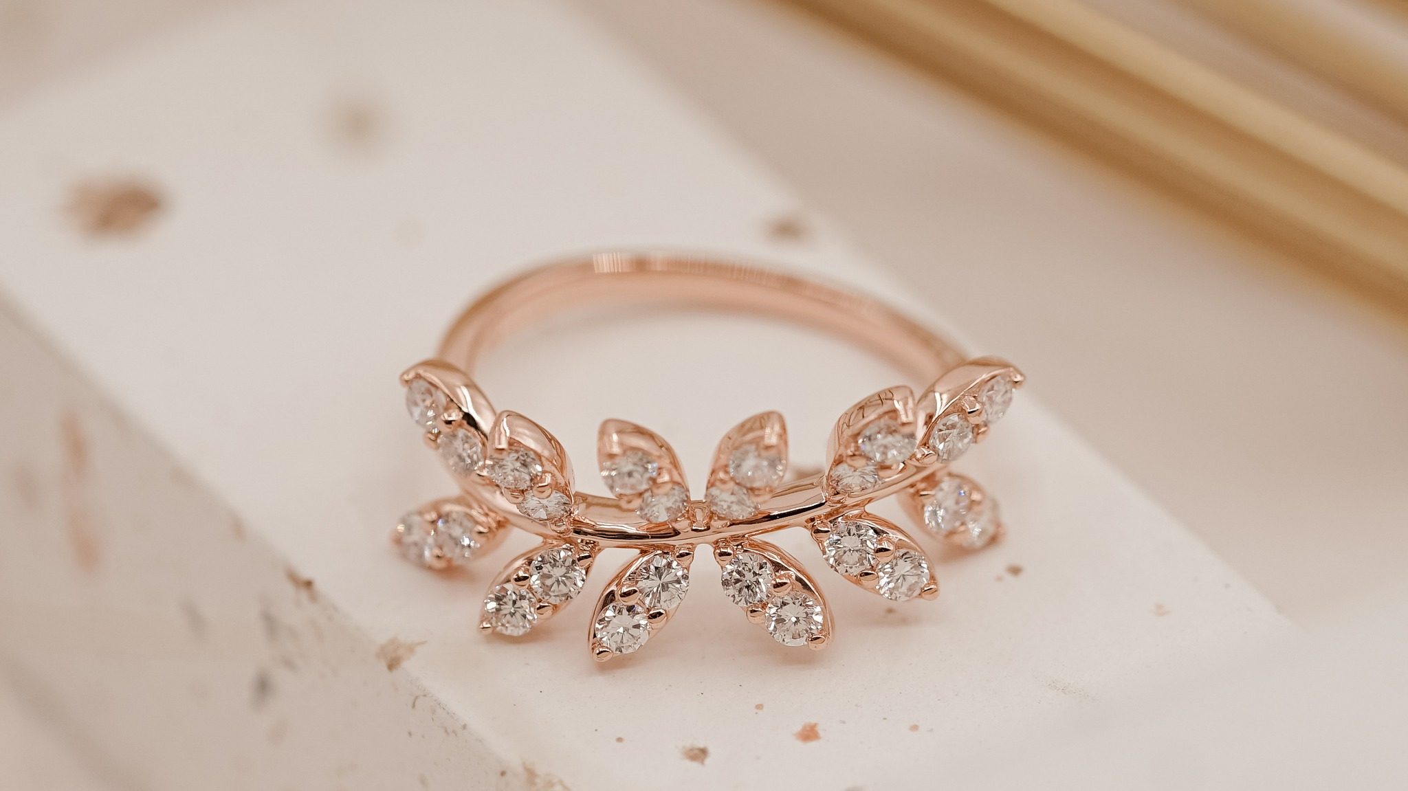 Selecting the Perfect Gemstones for Rose Gold Wedding Bands