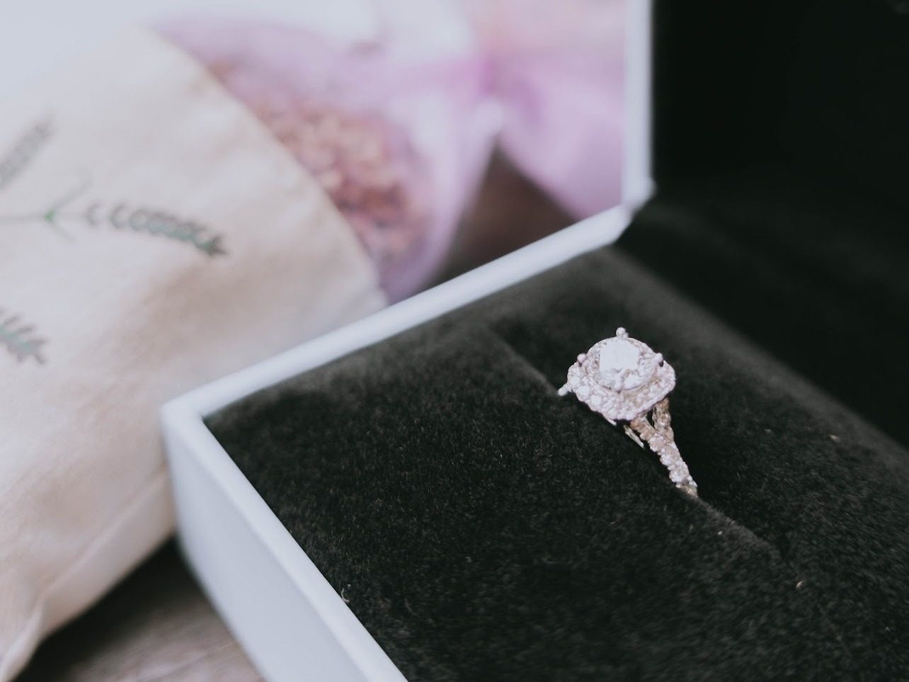 Diamond Engagement Ring by Michael Trio