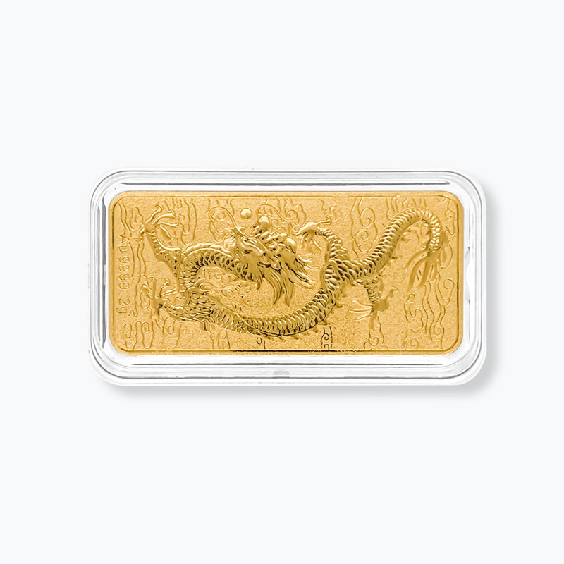 Dragon 999 2g Pure Gold Bar