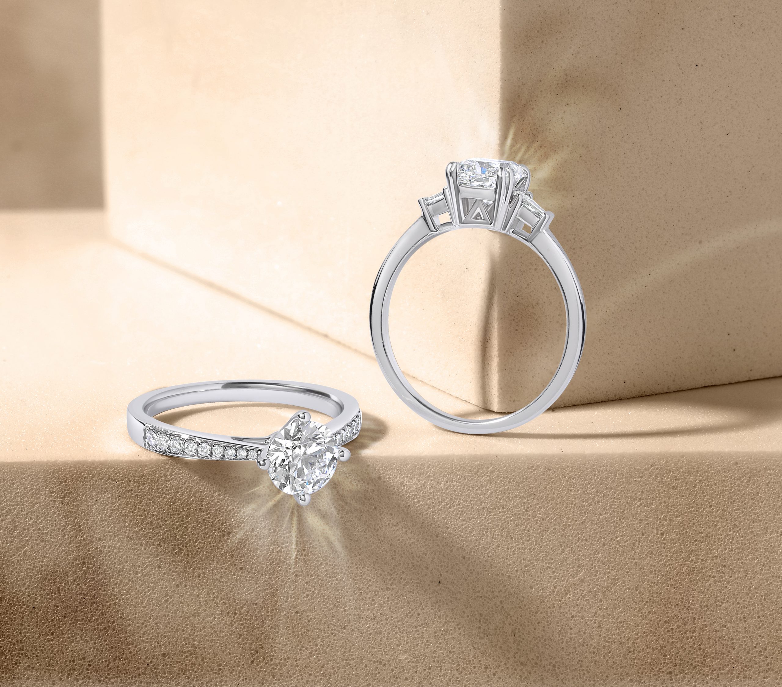 Engagement Ring Setting by Michael Trio
